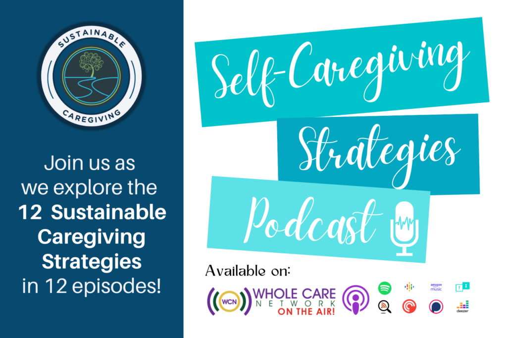 Self-Caregiving Strategies Podcast postcard
